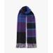  muffler wool check muffler lady's 