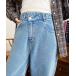  джинсы Denim Denim брюки asimeto Lee распорка Denim брюки женский 