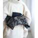  obi одиночный товар маленький двойной пояс obi Nico античный бамбук ... женский 