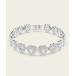  браслет [ официальный ][ Swarovski ]Ariana Grande x Swarovski Tennis браслет, Mix cut, Heart, белый, rhodium * pre -ti...