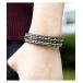  браслет F&D : Leather stitch Bracelet мужской 