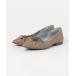 [Emma Francis] Flat туфли-лодочки 22.0cm угольно-серый женский 