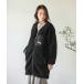 [FIRST DOWN] полупальто "даффл коут" FREE черный женский 