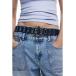  ремень двусторонний Denim ремень женский 
