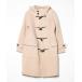 [BABYLONE] полупальто "даффл коут" 38 свет бежевый женский 