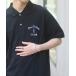  рубашка-поло [AIRWALK]OVER SIZE ~Born to skate~ short sleeve POLO shirts мужской 