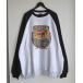  футболка тренировочный [FOXRUN/ лиса Ran ] Vintage Graphics Fleece Sweatshirt мужской женский 