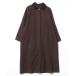 [FREAK'S STORE] пальто с отложным воротником свободный Brown женский 