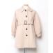 [Heather] пальто с отложным воротником S бежевый женский 