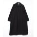 [Lui's] пальто с отложным воротником S черный мужской 