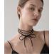  короткое колье [rae]multi way choker/ мульти- way короткое колье женский 
