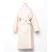 [LIAN] Пальто Честерфилд FREE слоновая кость женский 
