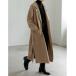 [Re:EDIT] Пальто Честерфилд MEDIUM бежевый женский 