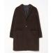 [tk.TAKEO KIKUCHI] Пальто Честерфилд 01 хаки мужской 