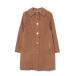 [Mackintosh] пальто с отложным воротником 32 Brown женский 