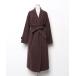 [URBAN RESEARCH DOORS] Пальто Честерфилд ONE Brown женский 