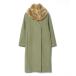 [KBF] no color пальто ONE зеленый женский 