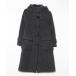 [LONDON TRADITION] полупальто "даффл коут" X-SMALL темно-серый женский 