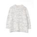 [JEANASIS] длинный рукав вязаный FREE белый женский 