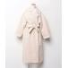 [emmi] Пальто Честерфилд 0 слоновая кость женский 