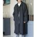 [NANO universe] пальто с отложным воротником M черный мужской 