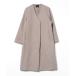 [KBF] no color пальто ONE Brown женский 