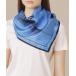  палантин muffler морской квадратное шарф женский 