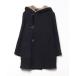 [SUNAOKUWAHARA] полупальто "даффл коут" S темно-синий женский 