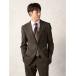  выставить [WEB ограничение / верх и низ ...]2 костюм на пуговицах he Lynn bon Brown мужской 