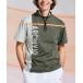 t рубашка [MENS] распределение цвета переключатель UV скорость . тянуть over мужской 