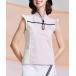 t рубашка [LADIES] плечо оборка UV скорость . North li tops женский 