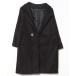 [BLANC FICELLE] Пальто Честерфилд - черный женский 