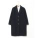 [studio CLIP] пальто с отложным воротником M черный женский 