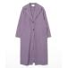 [MURUA] Пальто Честерфилд 1 лиловый женский 