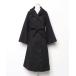 [Louere] пальто с отложным воротником SMALL черный женский 