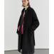 [Fano Studios] пальто с отложным воротником X-SMALL черный женский 