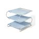  канцелярские товары стеганое полотно tray 3 уровень голубой 