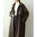 [NOAHL] пальто с отложным воротником FREE Brown женский 