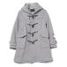 [URBAN RESEARCH] полупальто "даффл коут" FREE серый женский 