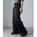  слаксы [welise/welaiz] высококлассный heavy TR elegance Fit повреждение flair слаксы мужской женский 