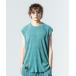 t рубашка Glamour Crepe Sleeveless T-Shirt /g лама - блинчики рукав отсутствует футболка мужской женский 