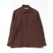 [BEAMS] рубашка с длинным рукавом M Brown мужской 