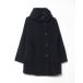 [SOFFITTO] полупальто "даффл коут" - темно-синий женский 