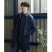 [GLOBAL WORK] пальто с отложным воротником MEDIUM темно-синий мужской 