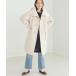 [BEAMS HEART] полупальто "даффл коут" FREE бежевый женский 