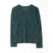 [ADAM ET ROPE'] вышивка футболка с длинным рукавом 40 зеленый мужской 
