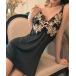  бюстгальтер шорты set back Cross цветок стежок гонки slip One-piece baby doll culu437