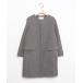 [SLOBE IENA] no color пальто 36 серый женский 