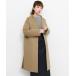 [KBF] no color пальто ONE бежевый женский 