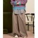  слаксы [UNISEX]Wool Mix Prime Wide Smooth Baggy Pants/u- Lumix prime широкий гладкий Buggy pa